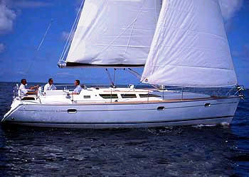 40 foot jeanneau sailboat